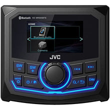 JVC Bluetooth Marine Radio with 4x 6.5" Speakers and Rear View Camera Black