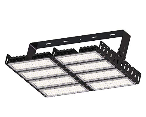 gelanlaite 5pcs per lot AC100-277V high Power Outdoor Marine led Wall lamp Street lamp led Spotlight floodlight led Outdoor IP65 Waterproof 400w Tunnel Light Industrial Led Floodlight (5pcs, 400w)