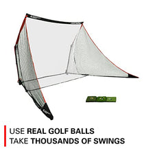 Rukket Sports Portable Golf Driving Range with SPDR Steel Netting Red