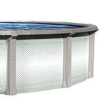 Lake Effect Pools Grand Cayman Oval Above Ground Swimming Pool Kit | 52" Wall Height | Resin Coated Steel Siding | Grand Cayman