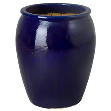 Emissary - Tall Jar Planter Lg, Blue 23.5x30 H