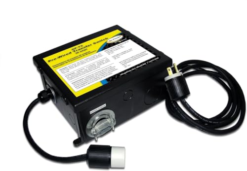 Go Power GP-TS 30 Amp Pre-Wired Transfer Switch, 120 VAC