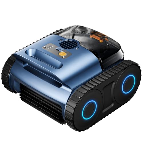 Nepturox Cordless Robotic Pool Vacuum for Inground Pools, Auto Path Mapping