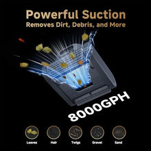 (2026 New) DREAME Robotic Pool Vacuum, Wall & Waterline Cleaning, Up to 180 Runtime, 8000 GPH Suction, Automatic Pool Cleaner for Above & In-Ground Pools, Smart App, for Pools up to 1950 sq.ft