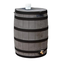 Good Ideas Rain Wizard 50 Gallon Water Storage Barrel 4 Pack Brown