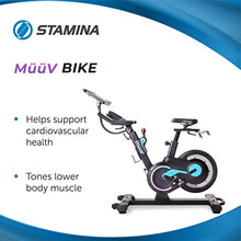 Stamina müüv Bike Exercise Bike with Wireless Bluetooth Smart Mount Black