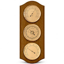 Weather Station with Thermometer, Barometer & Hygrometer 395 x 155 mm - 9178-US °C+°F (Ash-Colored)