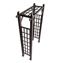 Oakland Living Bronze Modern Aluminum Garden Arbor Arch