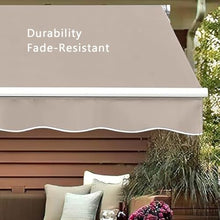 Waterproof Sunshade Canopy Replacement Fabric 200cm 250cm 300cm 400cm 600cm 700cm for Balcony Garden Patio Umbrellas (Red 20x13ft/600x400cm)