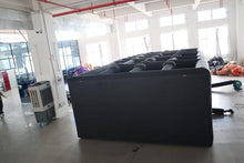 Bookishbunny Large Black Inflatable Maze Labyrinth for Halloween 26x13x6.5ft