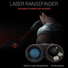 Force Technologies ATN Binox 4K 4-16X Smart Ultra HD Day/Night Binoculars with Laser Rangefinder Black
