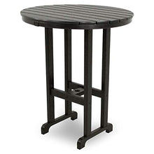 Ivy Terrace Classics Round 36" Bar Table Black