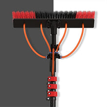 Water Fed Pole Kit, Brush head optional Adjustable Window Cleaning Pole Telescopic Cleaning Brush - 180° Rotatable Brush Head Outdoor Window Glass Solar Panel Cleaning (Color : 40CM, Size : 3.6M)