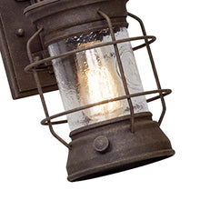 Troy Lighting Atkins 1-Light Wall Sconce | Heritage Bronze Finish | Made of Hand-Crafted Iron and Aluminum | Wet-Rated for Outdoor Use | 6.75" W x 15.5" H Profile | B5051-HBZ
