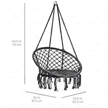 AFPSDLFJDLS Outdoor Hammock Chair Bohemia Hanging Indoor Balcony Garden Home Swing