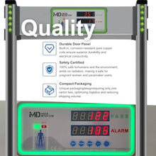 Walk Through Metal Detector, MegaDetector® 18-Zone IP54 Indoor for Schools