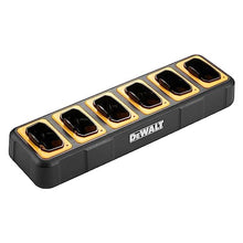 DEWALT DXFRS800 2 Watt Heavy Duty Waterproof Walkie Talkies with Gang Charger (6 Pack)
