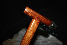 Tikimaster Tiger Curls Hawaiian Koa Paddle 50 Inch T-Handle Yellow