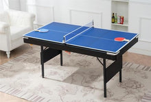Gao Bao Long 5.5-Foot 3-in-1 Portable Folding Pool Table Blue