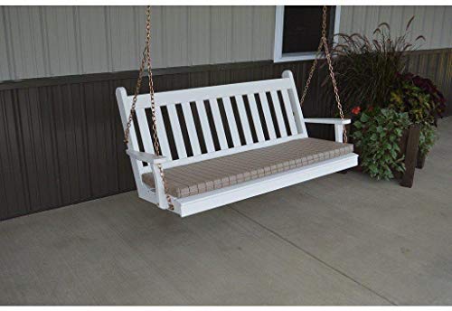 A & L Furniture Co. Yellow Pine 4' Traditional English Swing - Lead TIME to Ship 6 Weeks