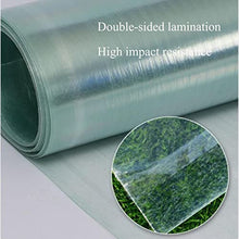 LFFH Polycarbonate Roofing Sheet, 0.8mm Waterproof Daylighting Panels High Light Transmission Clear Roof Sheet for Carport (Color : Clear, Size : 1.5x30m)
