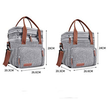 ASWRTYJO Outdoor Large-Capacity Thermal Insulation Picnic Bag Thickened Aluminum Foil Ice Leak-Proof Tote
