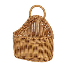 Whoasyst Handwoven Wall Hanging Planter Basket Breathable Planter Home Decoration for Indoor Outdoor Use Indoor Outdoor Hanging Flower Basket