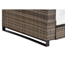 Tommy Hilfiger Oceanside Outdoor Loveseat Gray Brown