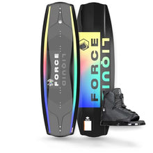 Liquid Force 2024 Trip 150cm Wakeboard with Index Size 12-15 Wakeboard Bindings Package Multicolor