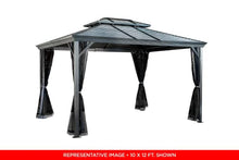 Sojag 10' x 14' Ventura II Hardtop Gazebo Dark Grey