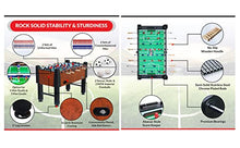 KICK Emperor 55" Foosball Table Brown