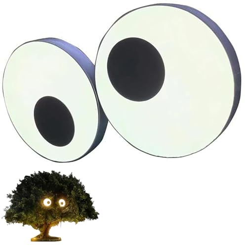 Ytyhmz Moving Big Eye Expression Lights，Advertising Decoration Light Box, Creative Dynamic Commercial Decorative Lamp,Rotating Big Eye-Shaped Led Lights, Used for Tree, Shop Sign