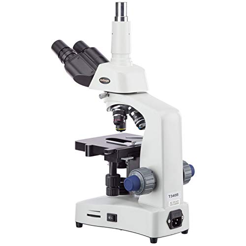 AmScope T340B Trinocular Compound Microscope 40X-2000X Magnification