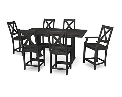 POLYWOOD® Braxton Counter Set, Black