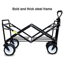5sssallefaa Pull Along Utility Cart Folding Camping Wagon Blue