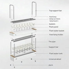FLTRGO Hydroponic Growing System, 4 Layer Indoor Planting Kit, with Automated LED Grow Lights, 64 Seeding Sites, Water Pump, Vertical Hydroponic Tower Shelf