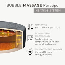 INTEX PureSpa 6 Person Inflatable Hot Tub with Energy-Efficient Spa Cover