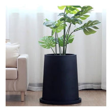 WOAITIANTIAN Flower Pots Cement and Glass Fibre Plant Pot, for Room Balcony Garden Office Plants Container(Large)