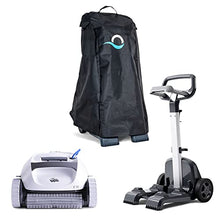Dolphin E10 Automatic Pool Vacuum Cleaner with Caddy & Cover White