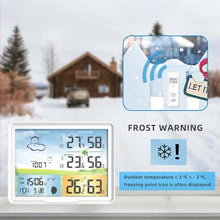 Weather Thermometer,Weather Station Clocks Wireless Digital Thermometer Hygrometer Forecast Calendars Moon Phase Snooze Alarm Clock PT20B，Gd20d 1