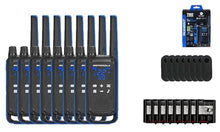 Motorola Solutions Talkabout T802 Portable FRS Two Way Radio 8 Pack Blue/Black