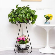 Metal Plant Pot Stand Display Shelf Garden Patio Home Outdoor Flower Tray (Color : White-Patch Five-Pointed star4, Size (Onecolor
