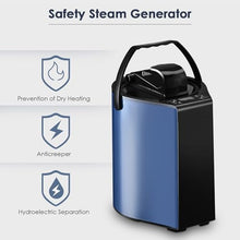 Etsuosy Portable Steam Sauna for Home, 3L 800W Portable Full Body Sauna, Sauna Tent with Steamer, Chair, Remote Control Included,Black