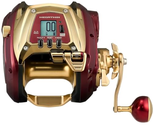 Daiwa Seaborg Power Assist Electric Reel 1800M-RJ Right Hand Red/Gold