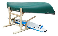 Log Kayak Rack 3 Place 1 Sided Kayak Rack with Extended Feet Unfinished