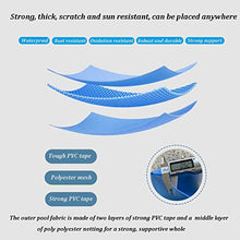Etlegor Aquarium Pool Pond with Drain Valve, Portable Water Storage Tank PVC Canvas with Stand Solid Structure for Aquaculture, Outdoor Cisterns, Children's Pools (Color : Blue, Size : 1.8x1m/2560L)