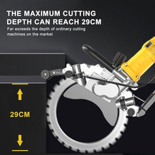 JDXQBLD Handheld Chainsaw, 5000W Electric Ring Saw Wall Cutting Machine, Brushless Concrete Cutter, Electric Cut-Off Saw