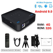 TEDILUVI P15 Mini DLP Projector -Compatible Pocket Video Beamer Portable Android Home Theater 3D Proyector