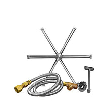 Firegear Match Light Gas Fire Pit Burning Spur Kit (DBS-36K), Natural Gas, 36-inch
