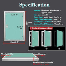 MLYAYE 12 14 16 18 20 22 24 26 28 30 32 34 36 38 Inch Wide Access Door for Drywall, Fire Rated Inspection Panel - Heavy Duty Concealed Cables Cover Board(24x40inch)